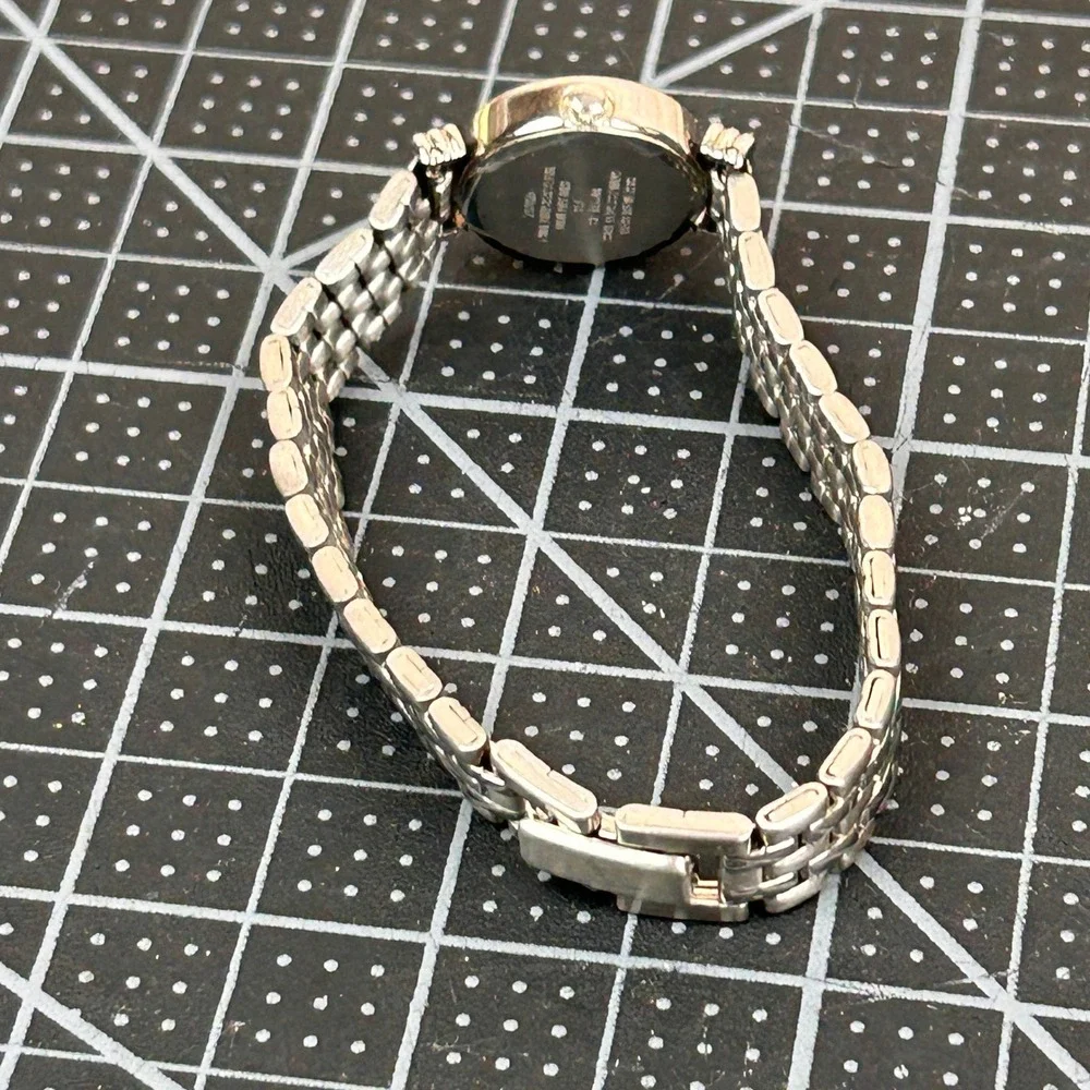 Anne Klein II Ladies Watch Silver Tone‎ Roman Numeral Dial 10/2411-13 753 Quartz
